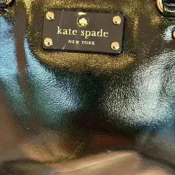 Kate Spade Black Tote w/Shoulder Strap Like New - Picture 2 of 6